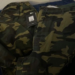 Fashion Nova Cargo Camouflage Jogger